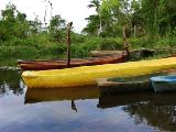river canoes, tropical river pictures, tropical senery, tropical wallpaper